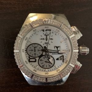 TechnoMarine Watch with Real Diamonds